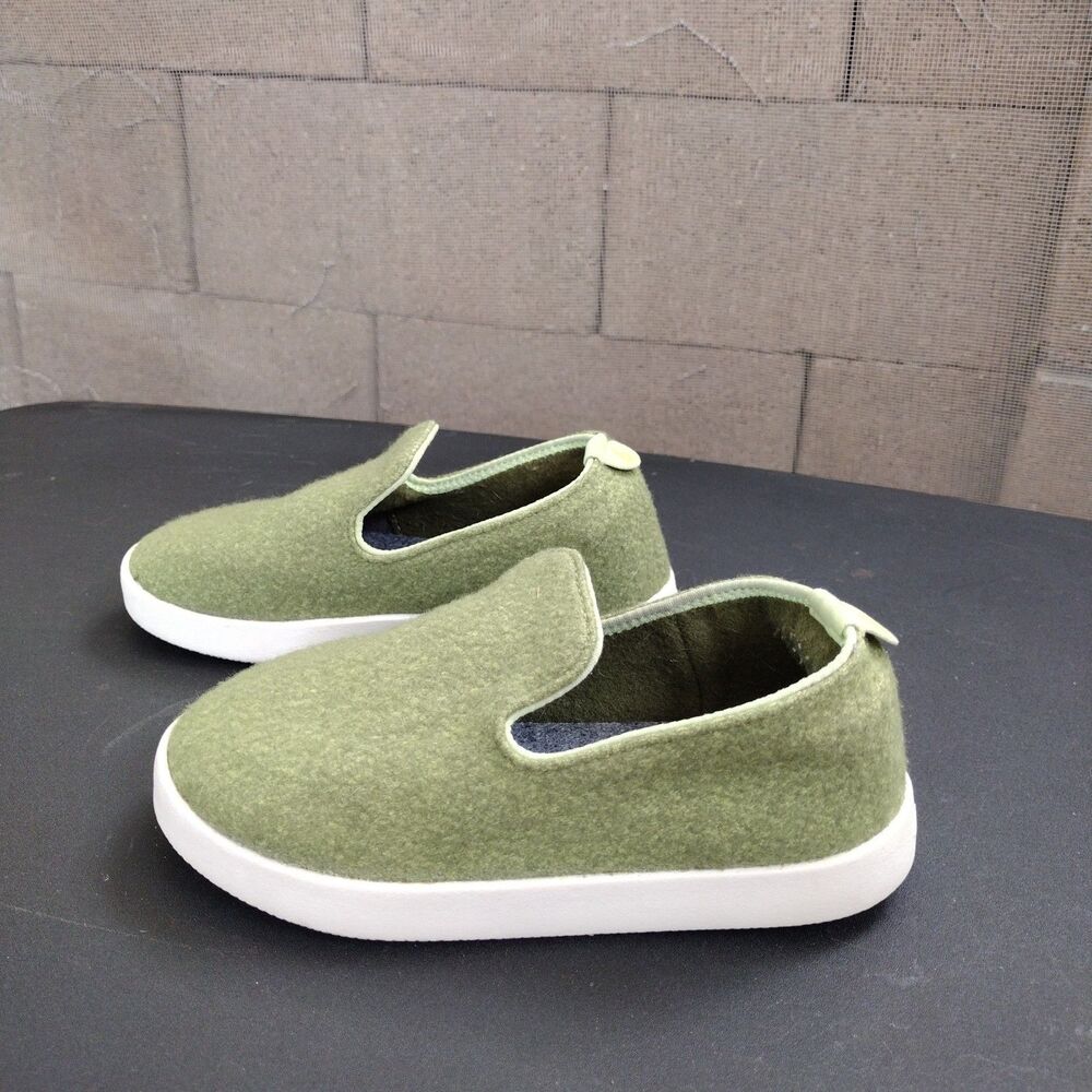 Allbirds SBL Kids Wool Loungers Toddler Size 12 Green Slip on Sneaker